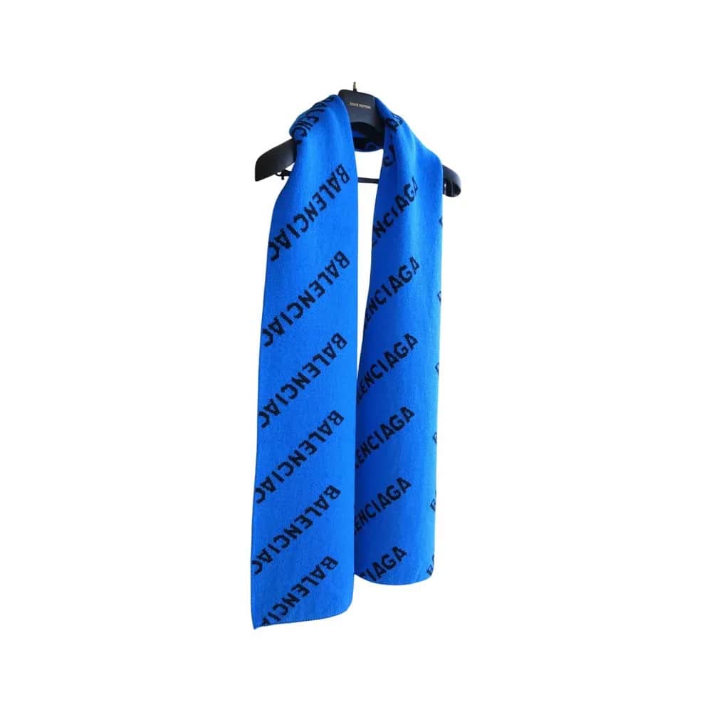Balenciaga Allover Logo Scarf