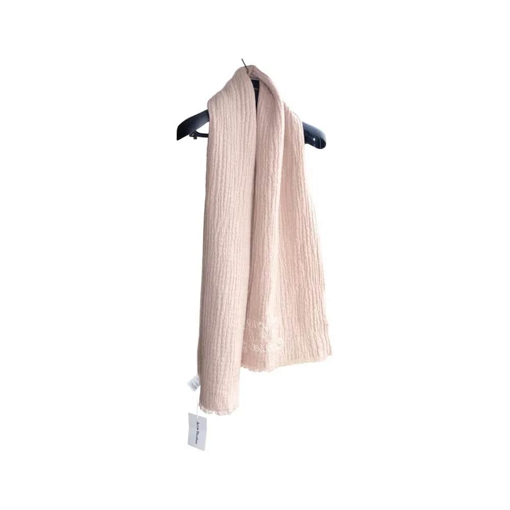 Acne Studios Vakota Textured Wool Scarf