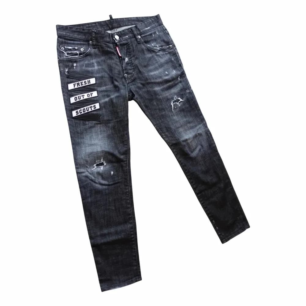 Dsquared2 Skater Scouts Patch Jeans