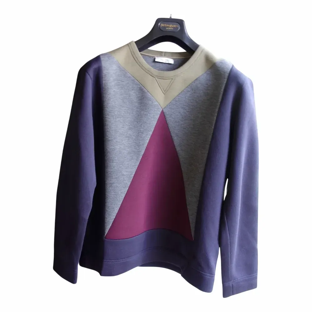 Valentino Paneled Crew-neck Sweatshirt