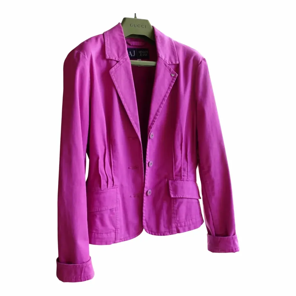 Armani Pink Cotton Blazer