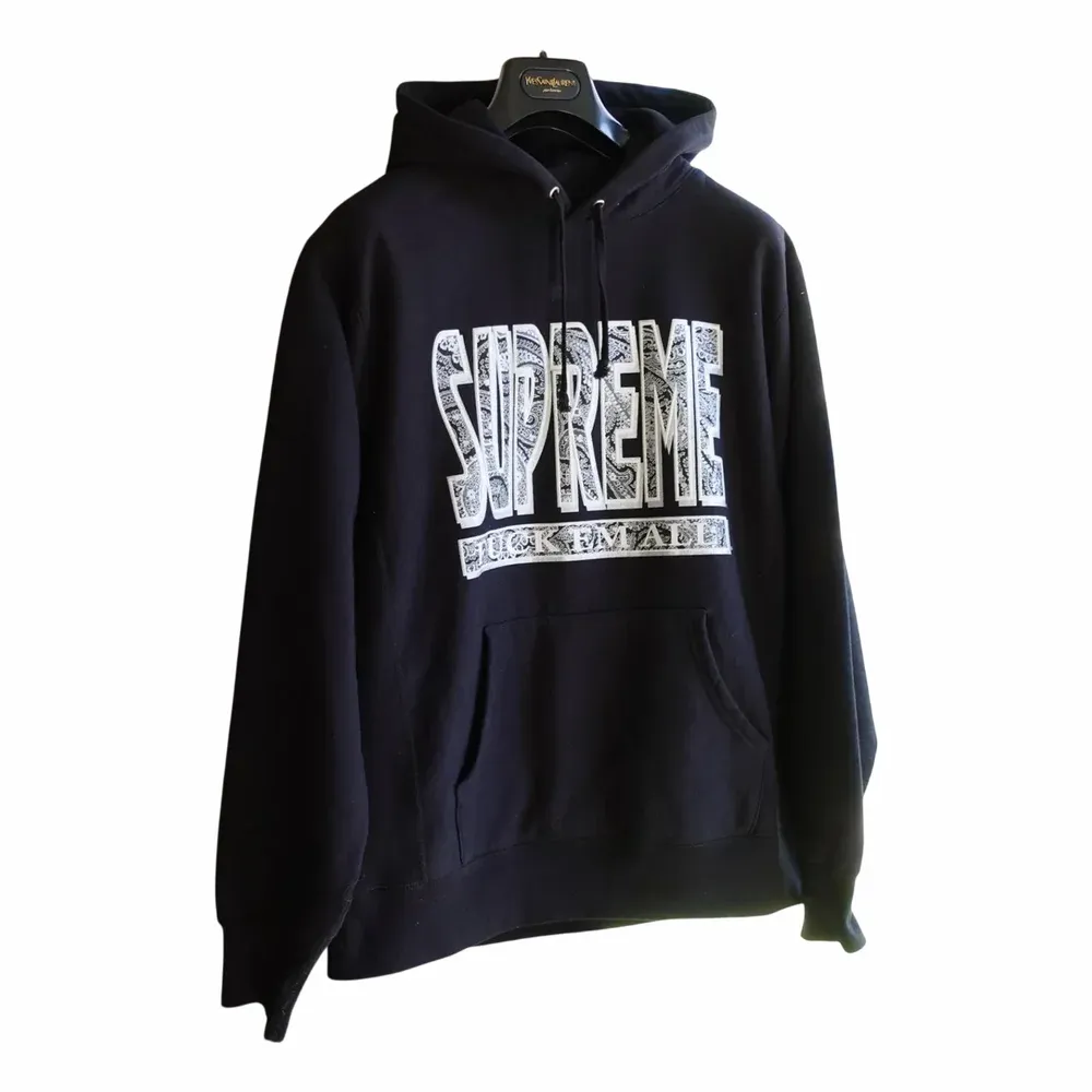 Supreme Paisley Fuck Em All Hooded Sweatshirt