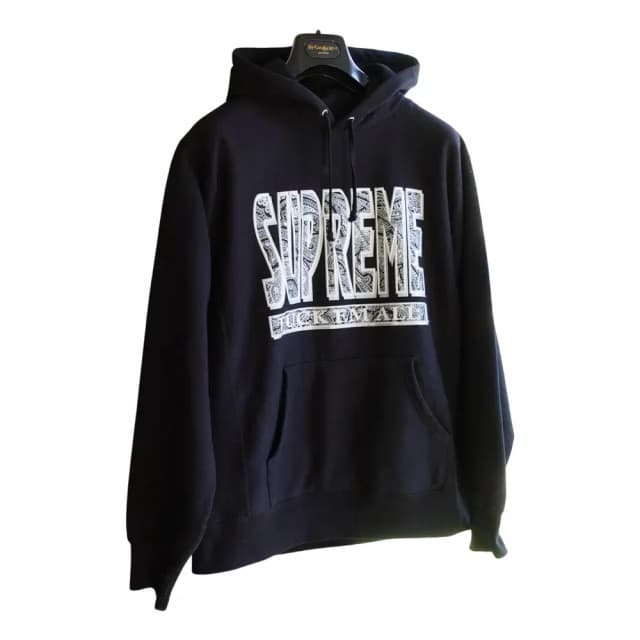 Supreme Paisley Fuck Em All Hooded Sweatshirt