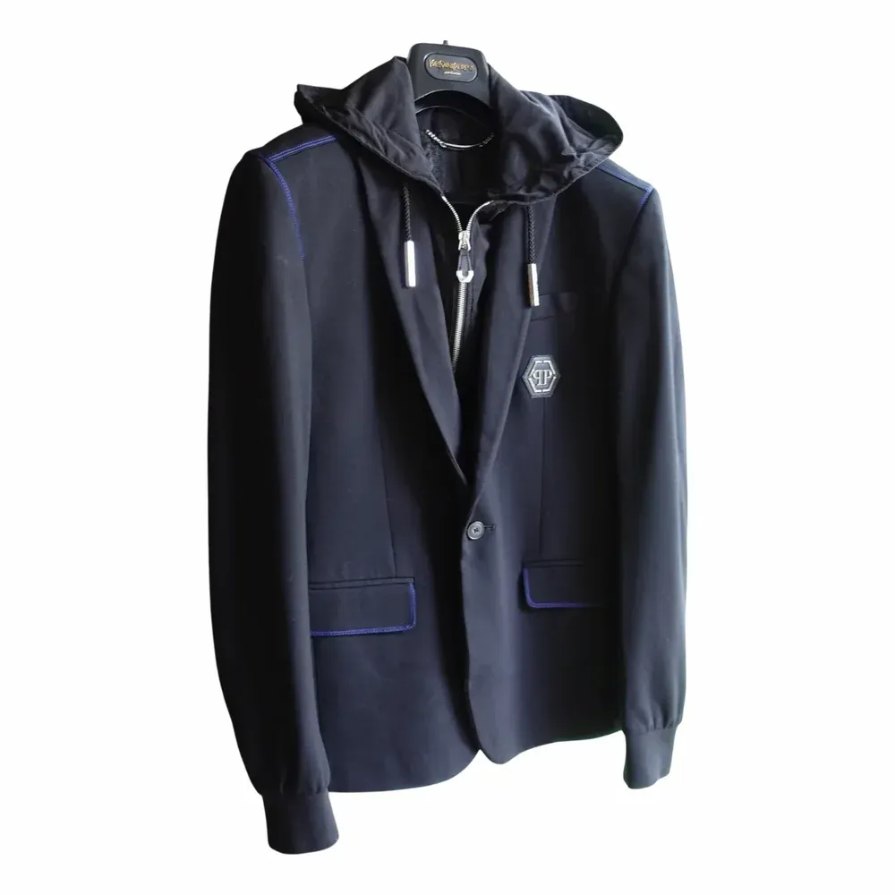 Philipp Plein Single-breasted Hooded Blazer