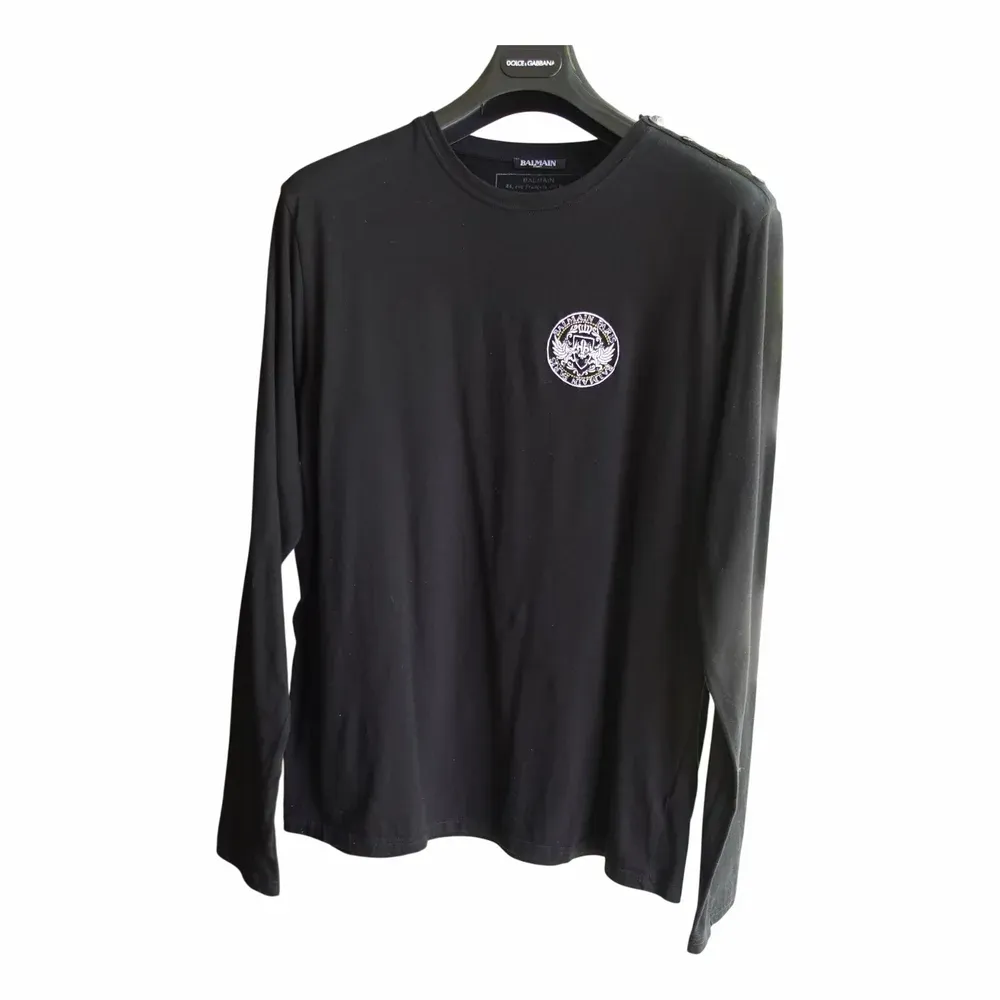 Balmain Long Sleeve Rocker T-Shirt
