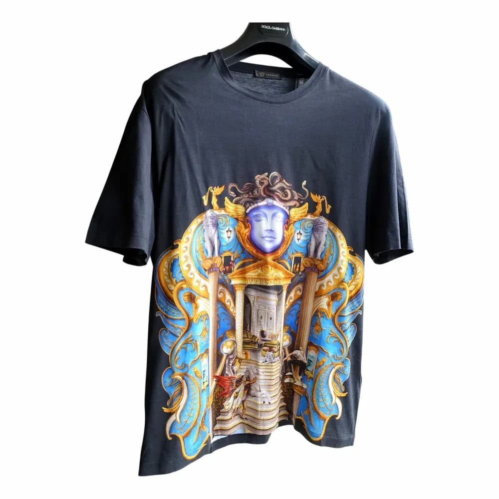Versace Medusa Baroque Graphic Print T-Shirt