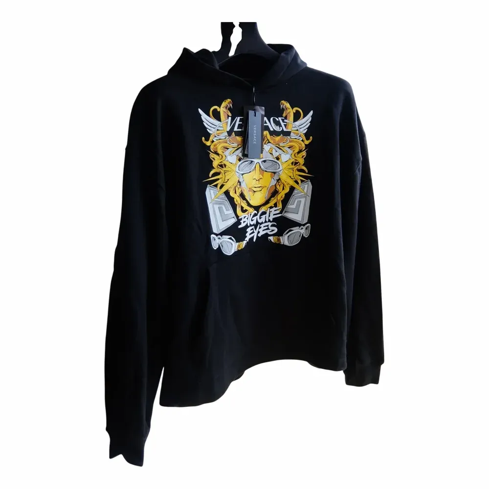 Versace Medusa Biggie Logo Print Hoodie
