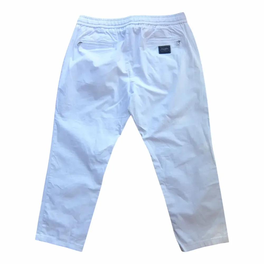 Dolce & Gabbana Onssinus Cotton Linen Pants