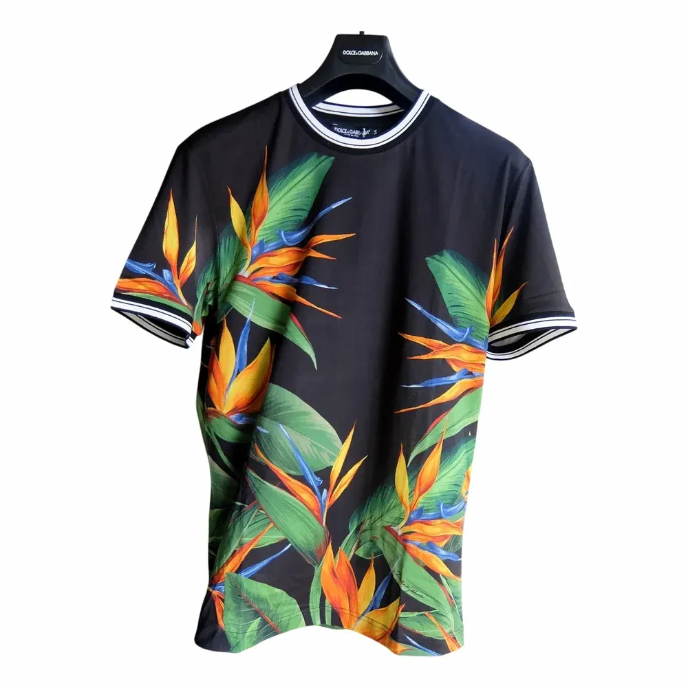 Dolce & Gabbana Bird of Paradise Print T-shirt