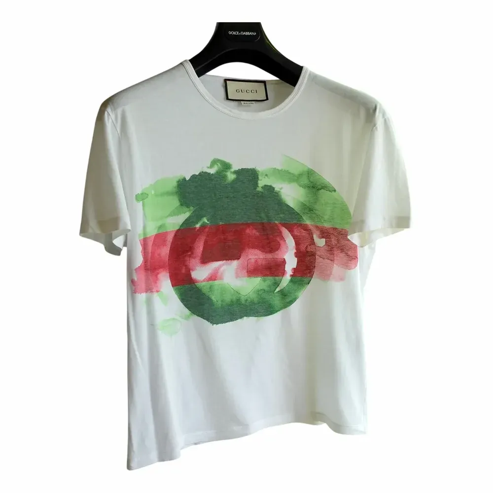 Gucci Watercolour GG Logo T-Shirt