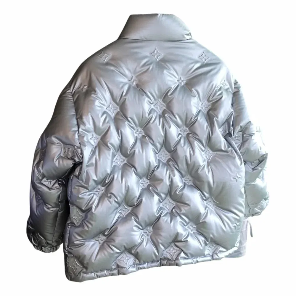 Louis Vuitton Reversible Logo Embossed Down Jacket
