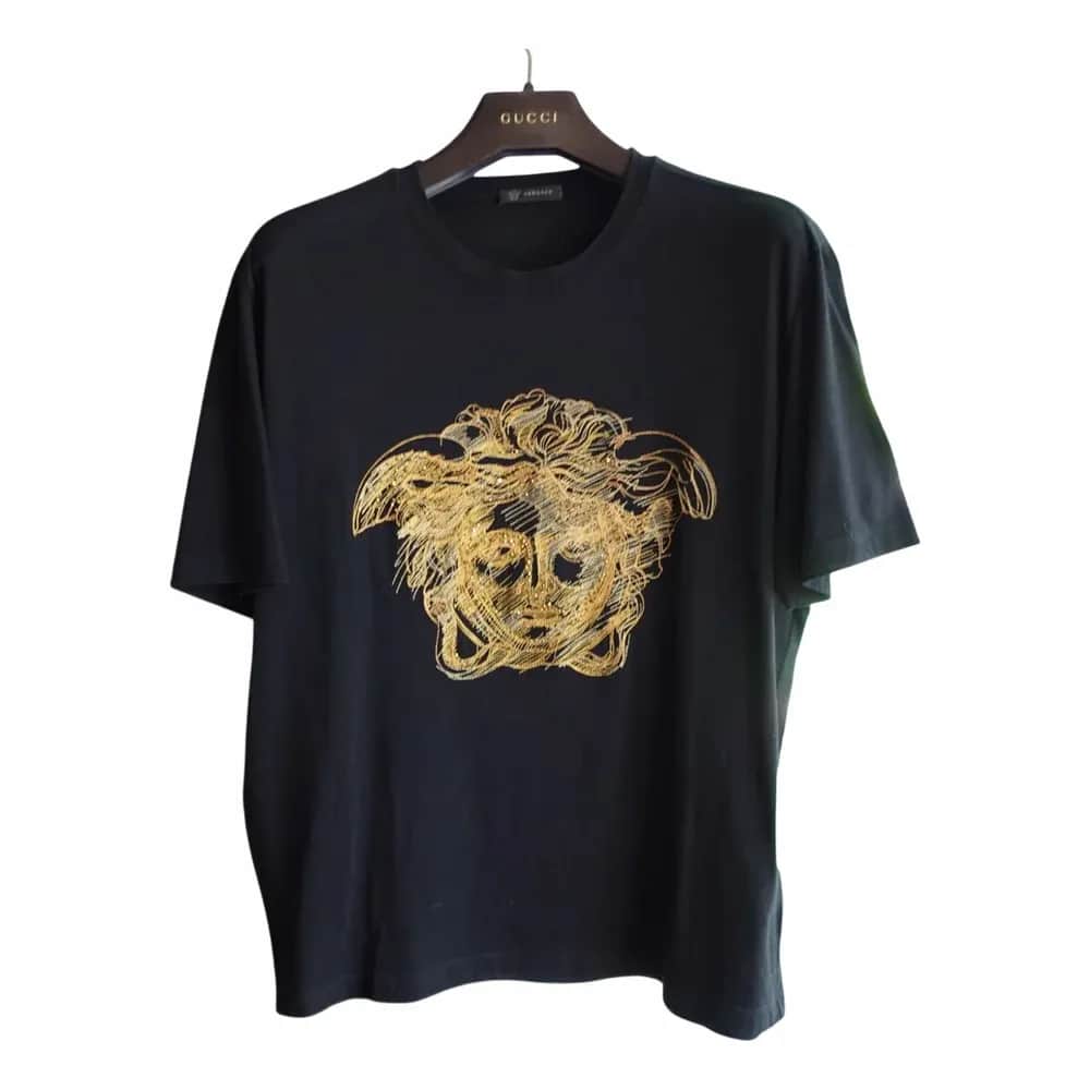Versace Medusa Embroidered Slim T-Shirt