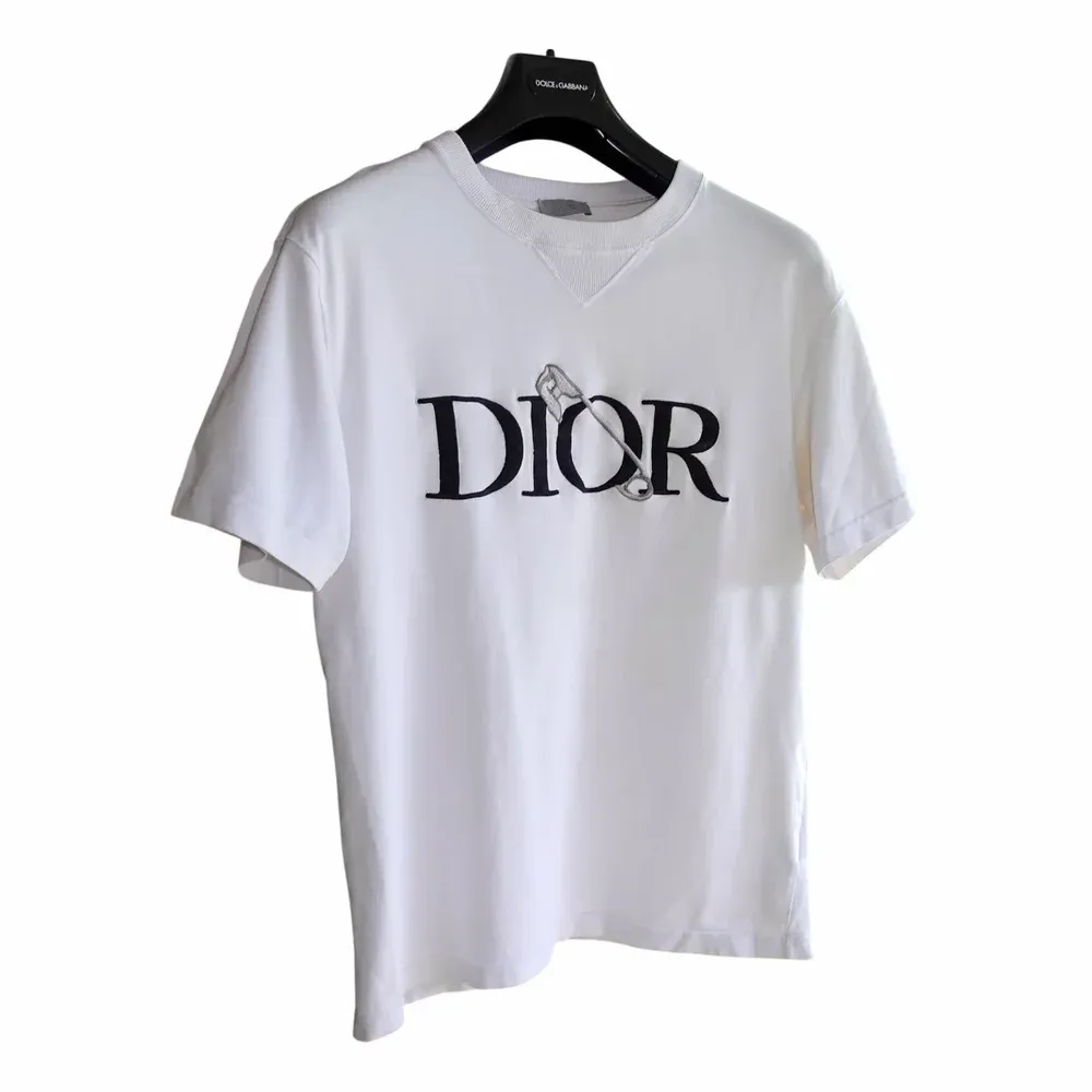 Dior Judy Blame Safety Pin Logo T-Shirt