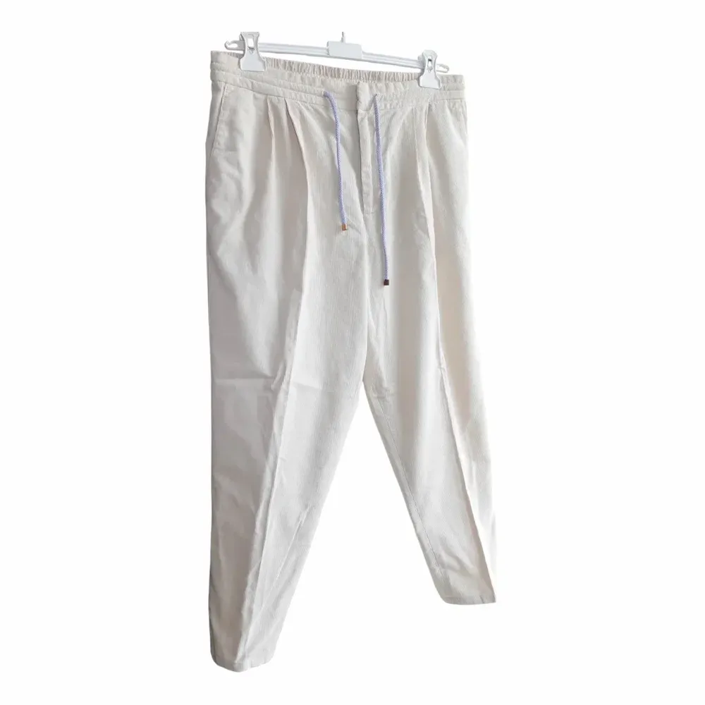 Brunello Cucinelli Corduroy Cotton Trousers