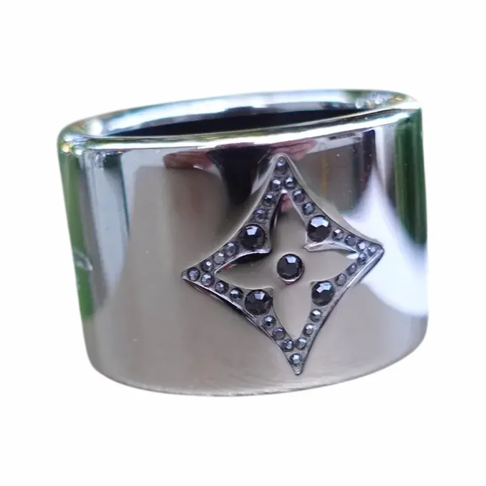 Louis Vuitton Bague Monogram Strass Ring (M68251)