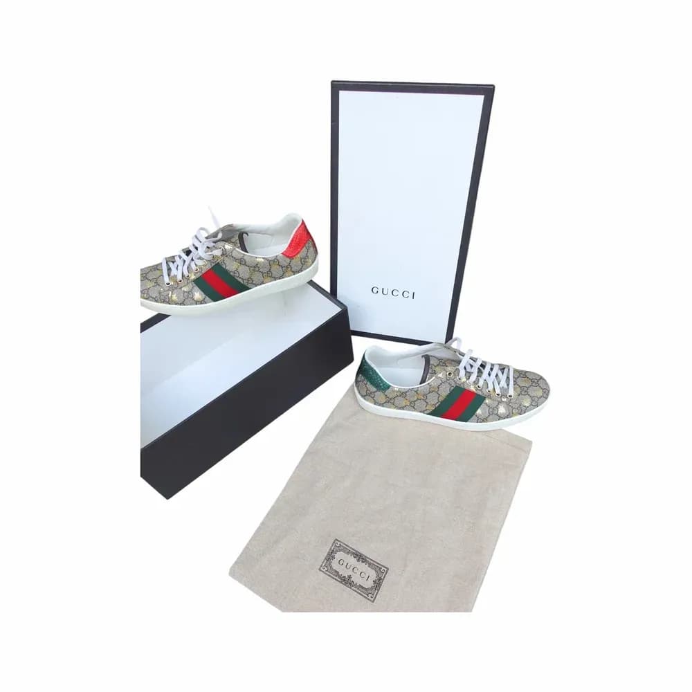 Gucci Ace GG Supreme Bee Sneakers