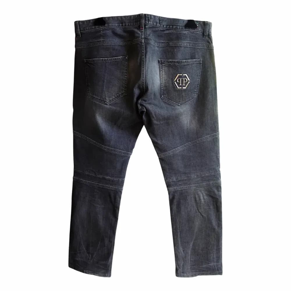 Philipp Plein Biker Denim Jeans