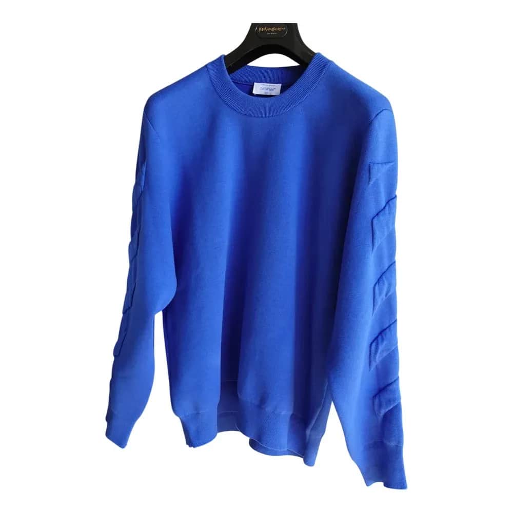 Off-White 3D Diag-Stripe Knitted Jumper