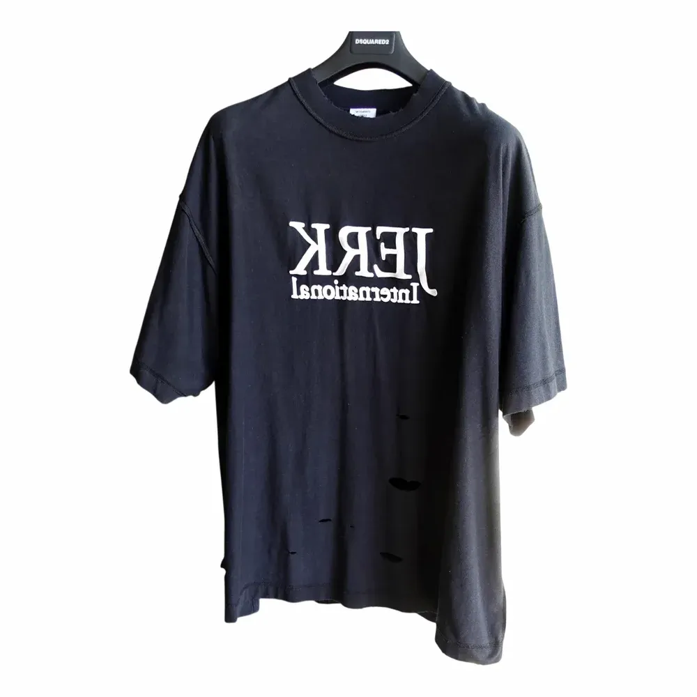 Vetements Destroyed Jerk T-Shirt