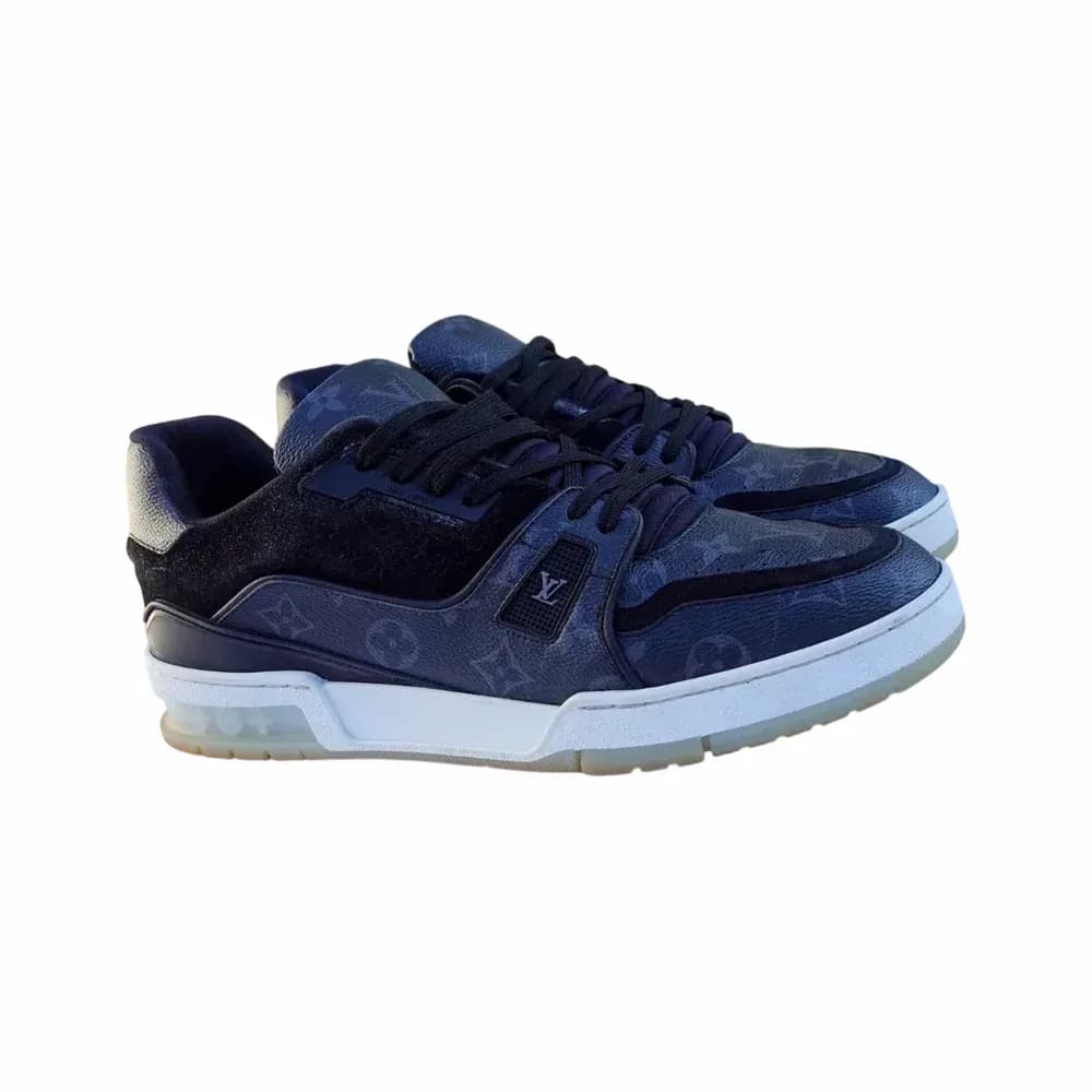 Louis Vuitton LV Trainer Black Monogram