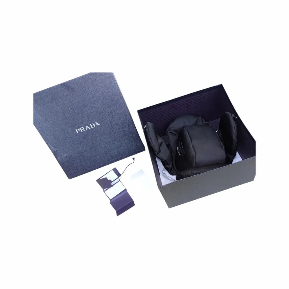 Prada Re-nylon and Saffiano Leather Shoulder Bag