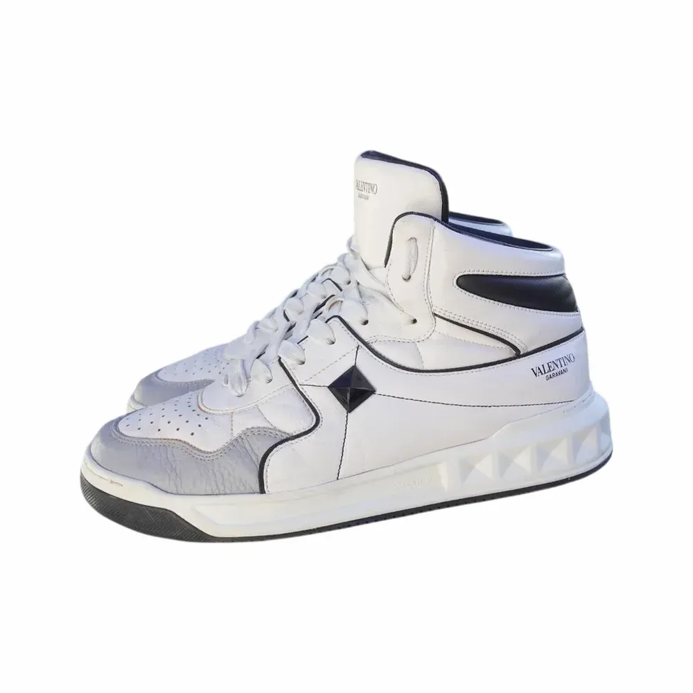 Valentino One Stud High-Top Sneakers