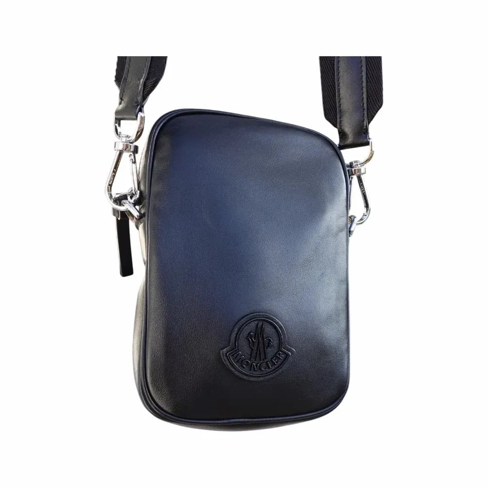 Moncler New Detour Leather Crossbody Bag