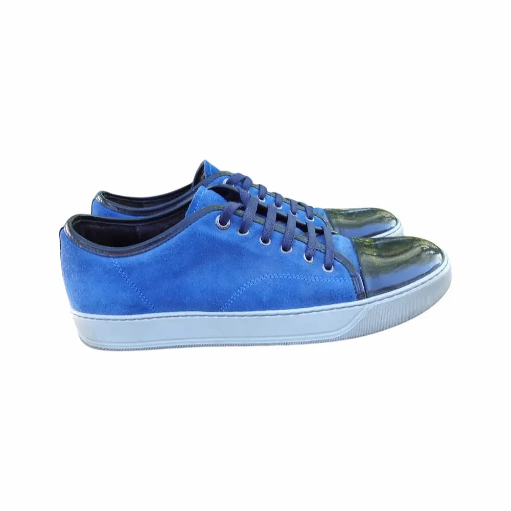 Lanvin DBB1 Patent Cap Toe Sneaker