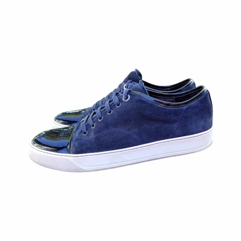 Lanvin DBB1 Patent Cap Toe Sneaker