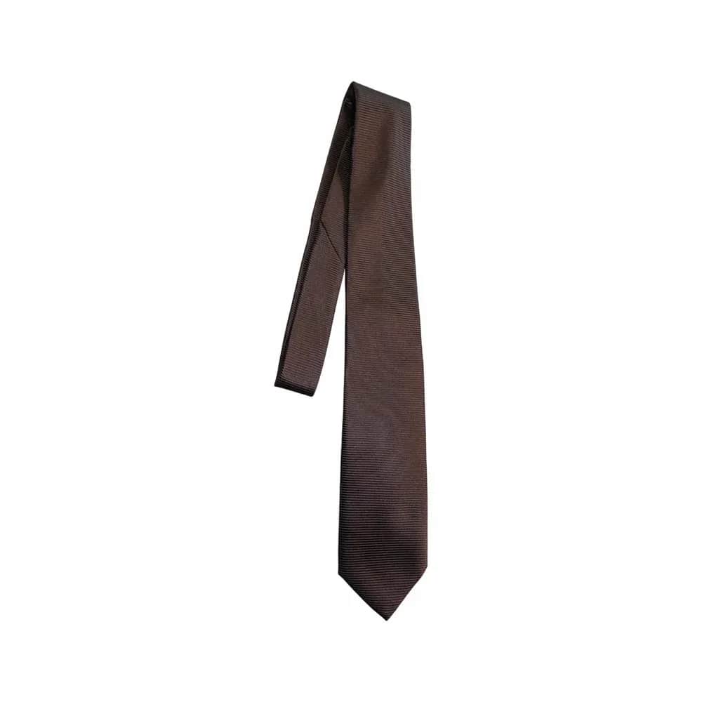 Tom Ford Brown Silk Tie