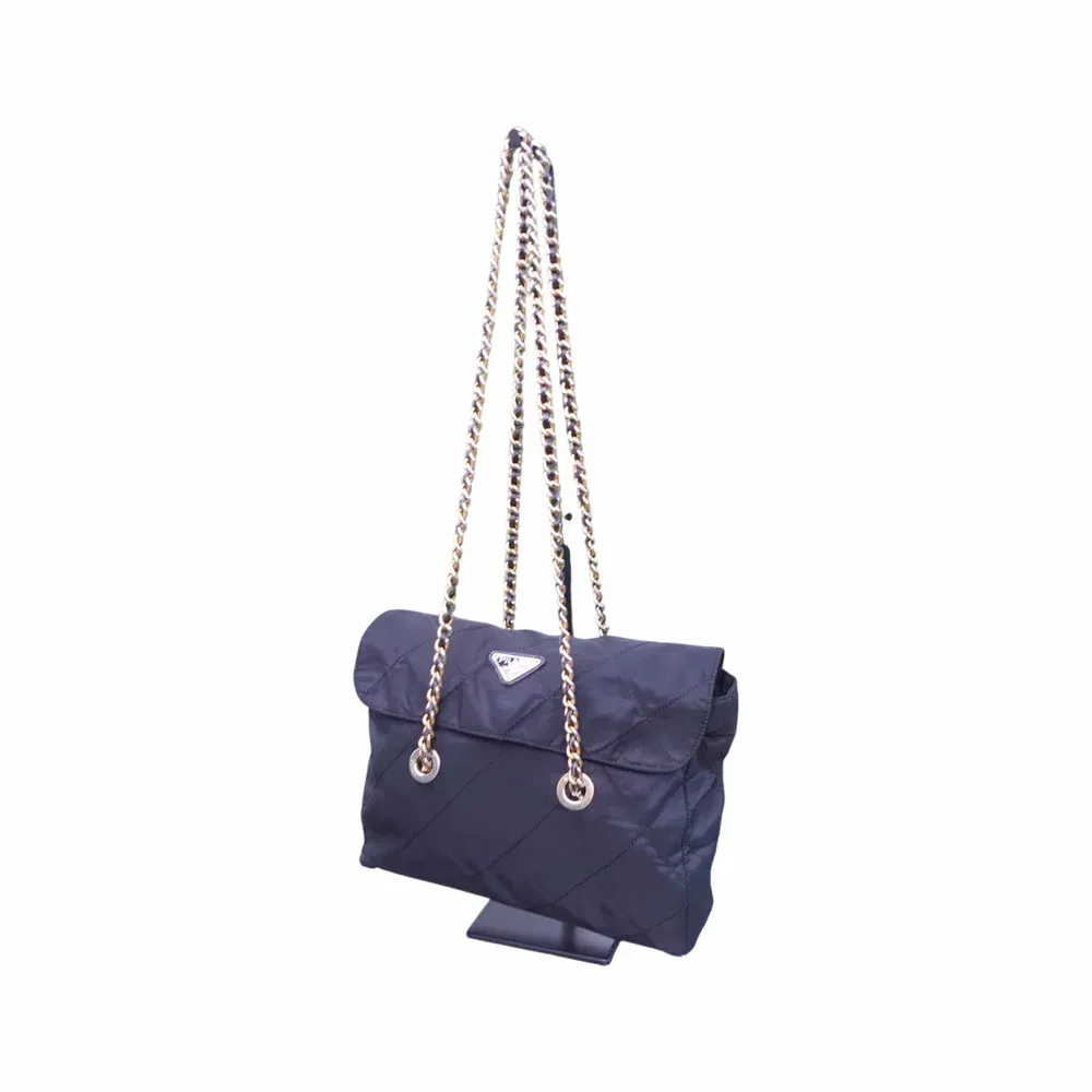 Prada Tessuto Impuntu Quilted Shoulder Bag