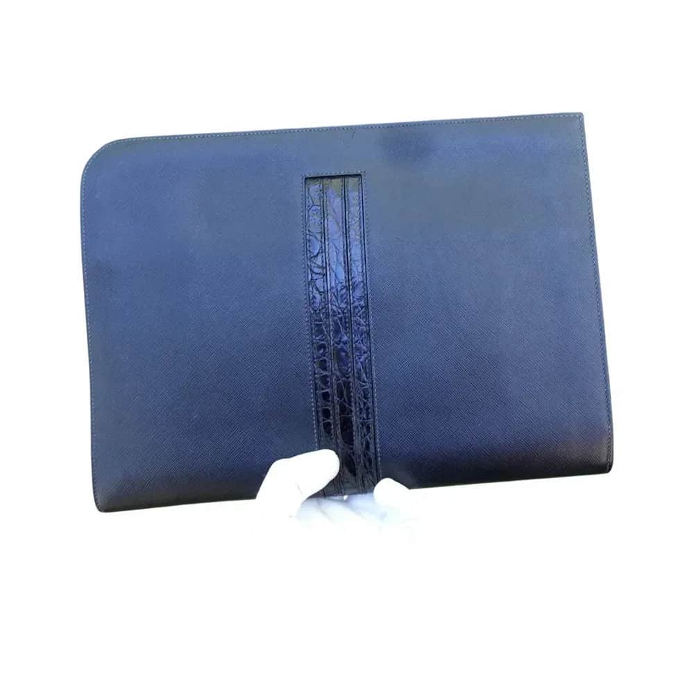 Prada 2VN003 Saffiano Leather Clutch Bag