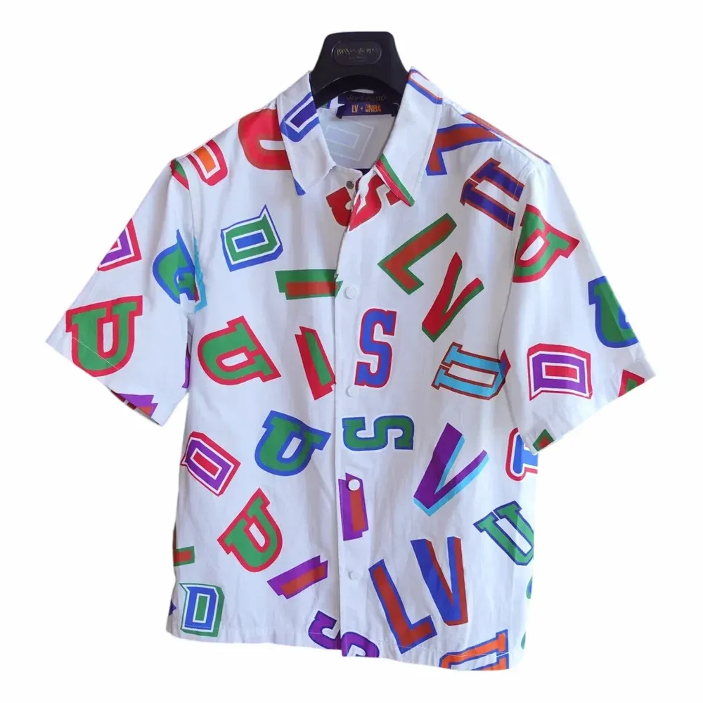 Louis Vuitton NBA Basketball Letters Overshirt