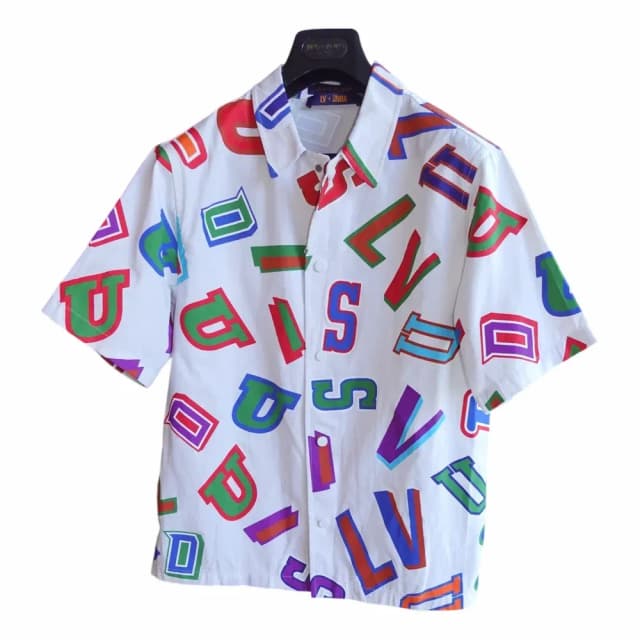 Louis Vuitton NBA Basketball Letters Overshirt