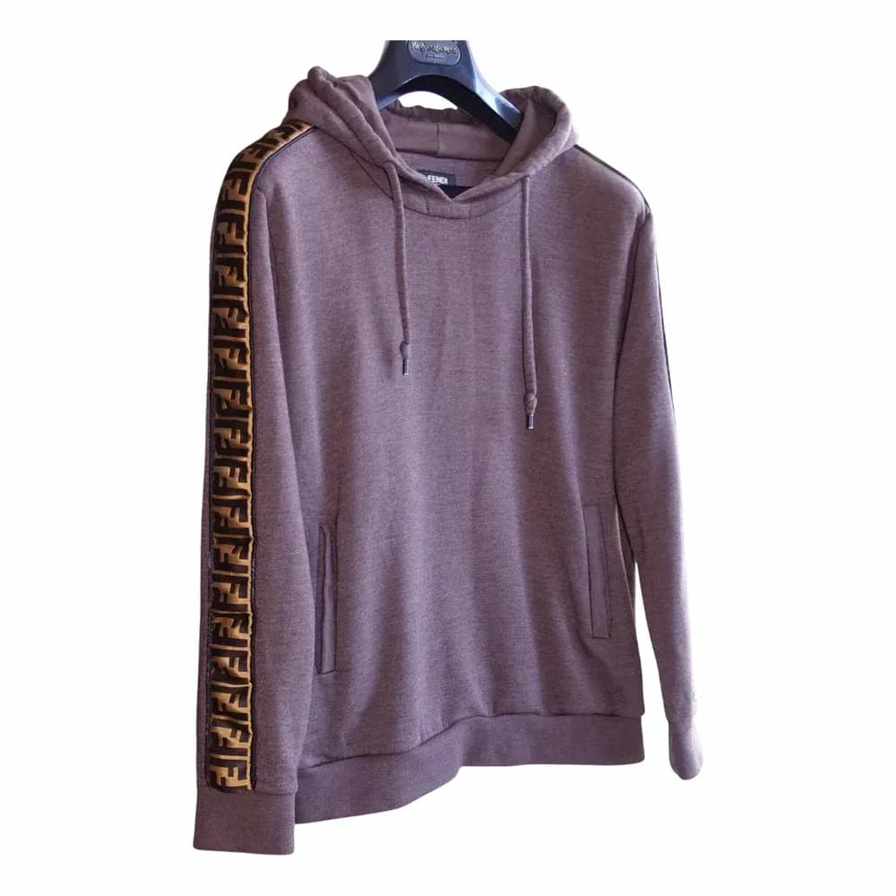 Fendi FF Tape Logo Hoodie