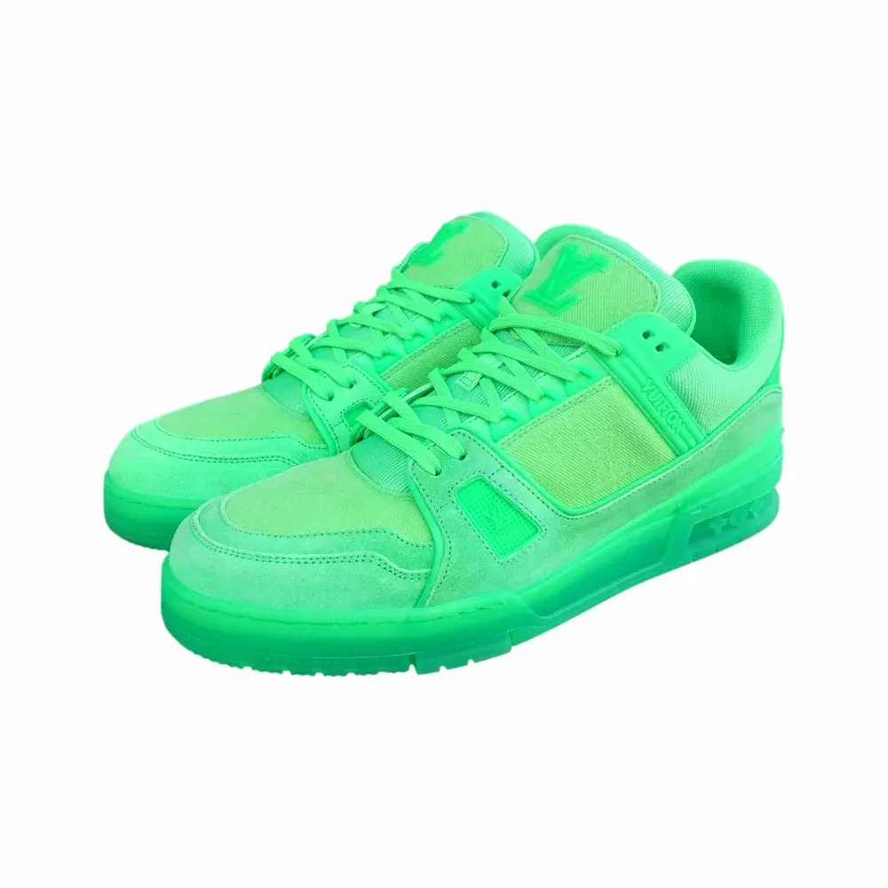 Louis Vuitton LV Trainer Fluorescent Green