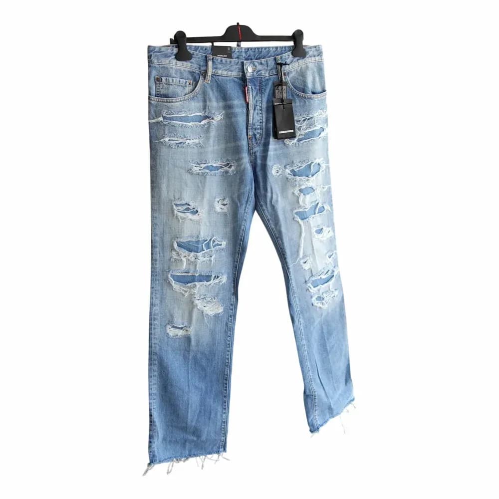 Dsquared2 Distressed Cropped Jeans