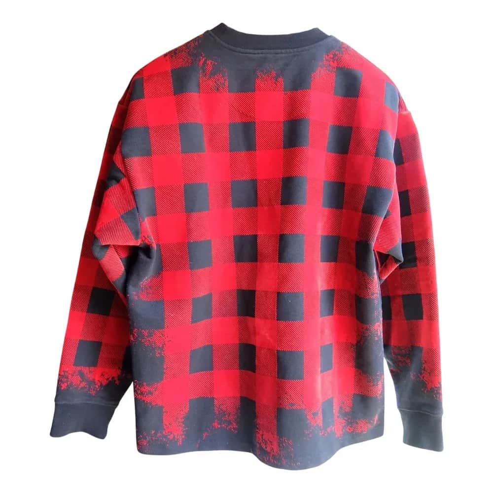 Alexander McQueen Tartan Check Crew Neck Sweatshirt
