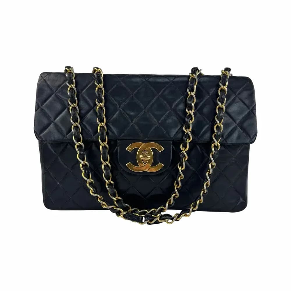 Chanel Deca Matelassé 34 Shoulder Bag