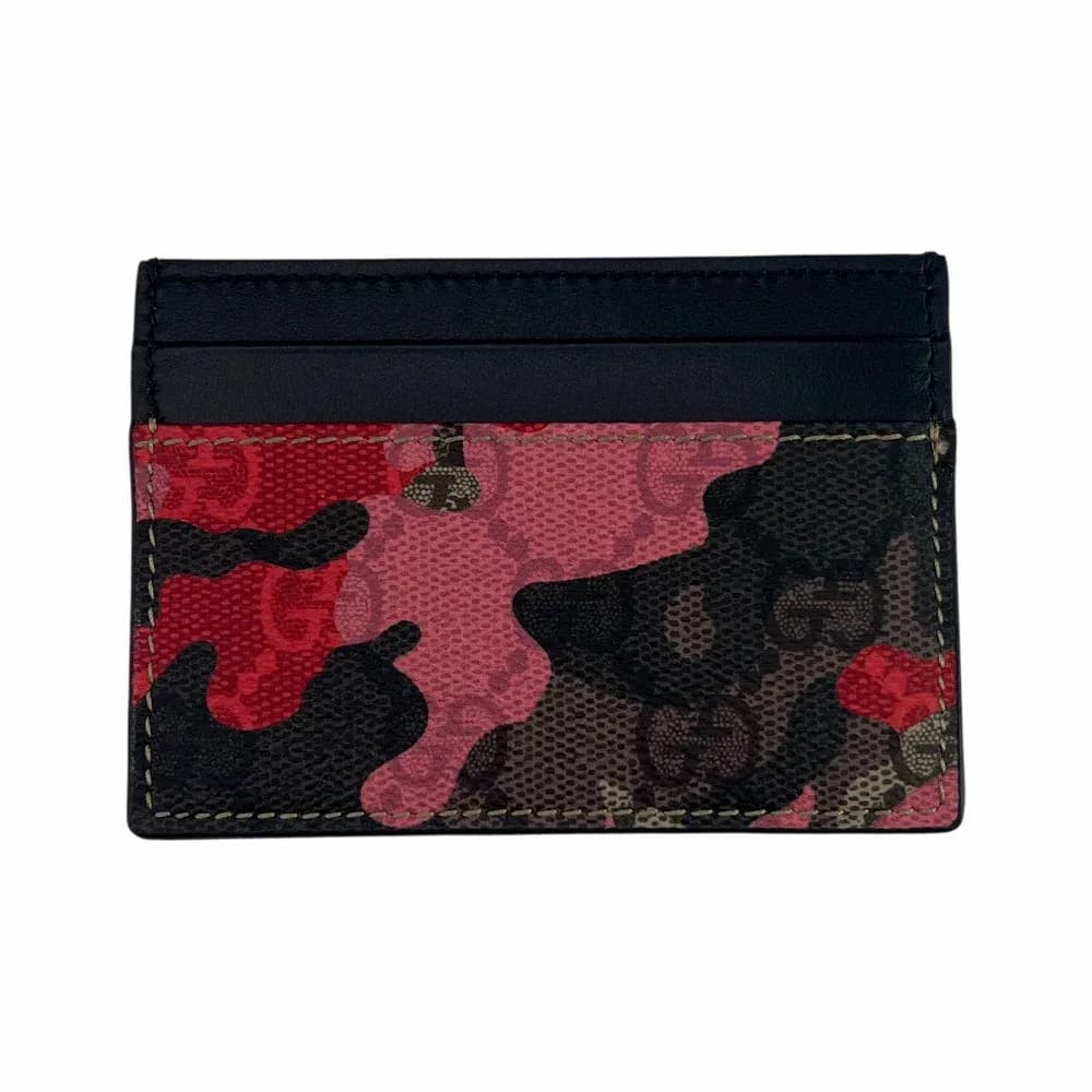 Gucci GG Camouflage Card Holder