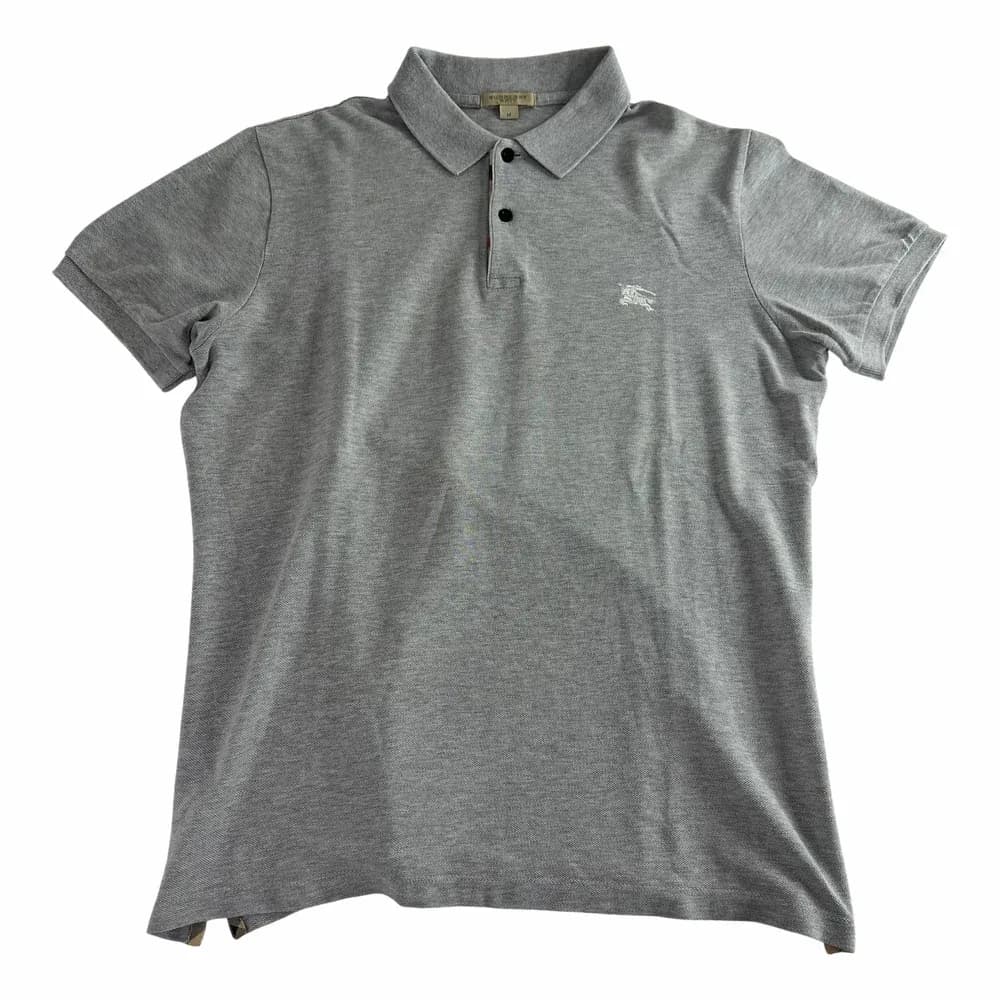 Burberry Embroidered Logo Polo Shirt