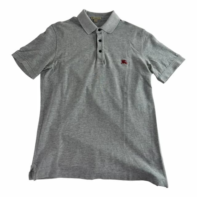 Burberry Embroidered Equestrian Logo Polo Shirt