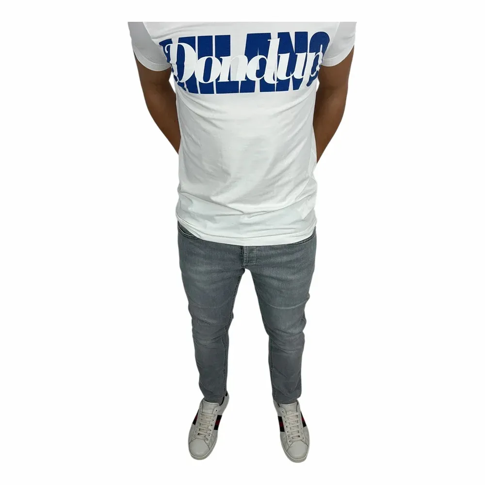 Dondup Regular-fit crew-neck T-shirt with logo