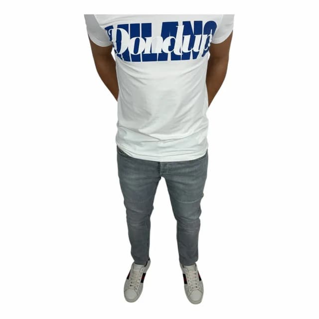 Dondup Regular-fit crew-neck T-shirt with logo