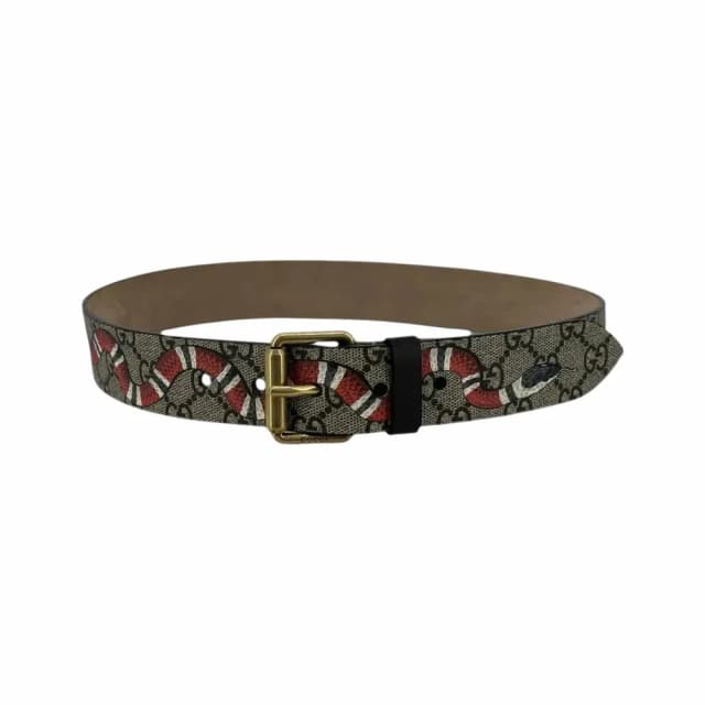 Gucci GG Supreme Kingsnake Belt