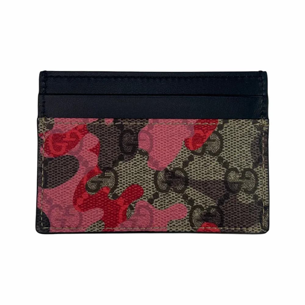 Gucci GG Camouflage Card Holder