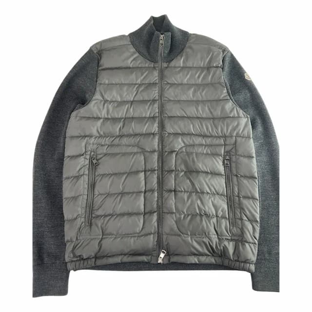 Moncler Tricot Down Cardigan