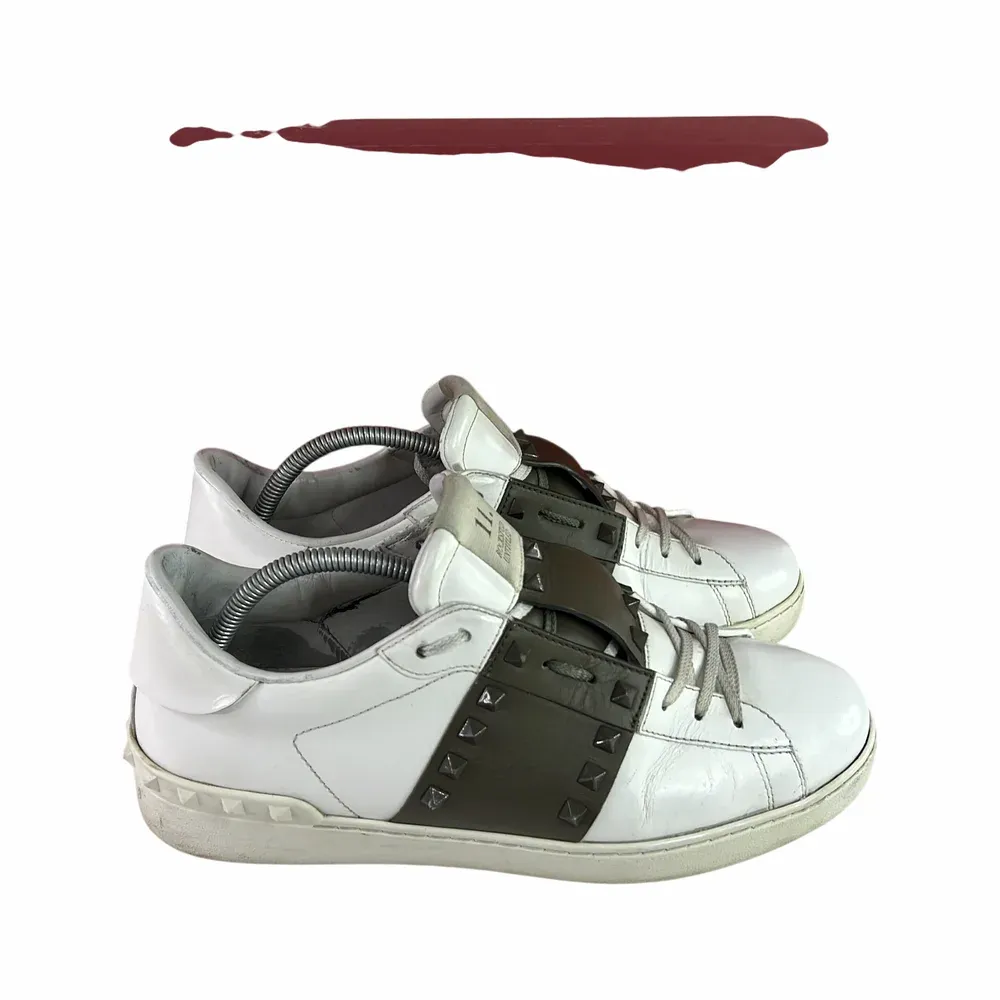 Valentino Rockstud Open Low-Top Sneaker