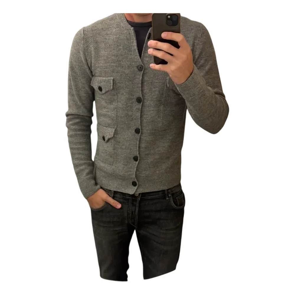 J.Lindeberg Isak Fine Wool Cardigan