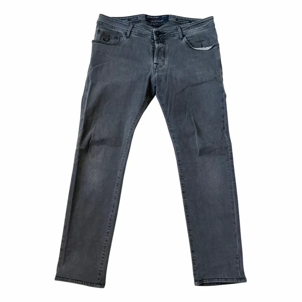 JACOB COHEN Slim Fit Stone Washed Jeans